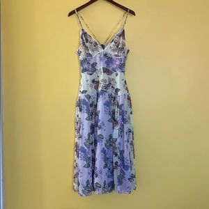 ASOS Hydrangea Floral Print Dress